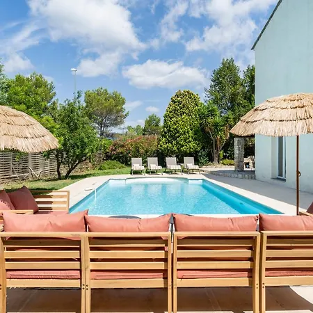 Belle Villa De Charme Avec Piscine Antibes Exterior foto